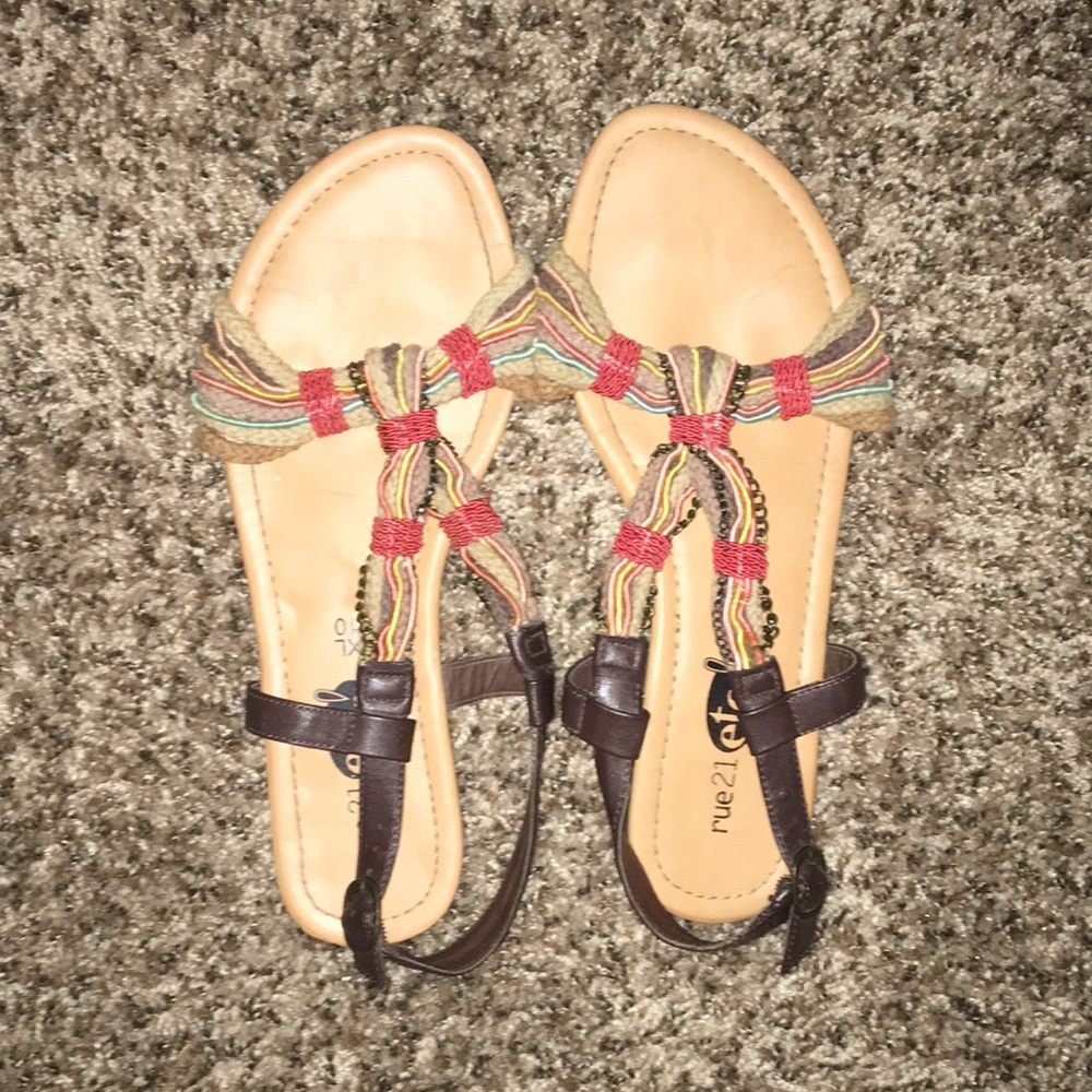 Rue 21 Sandals XL 10